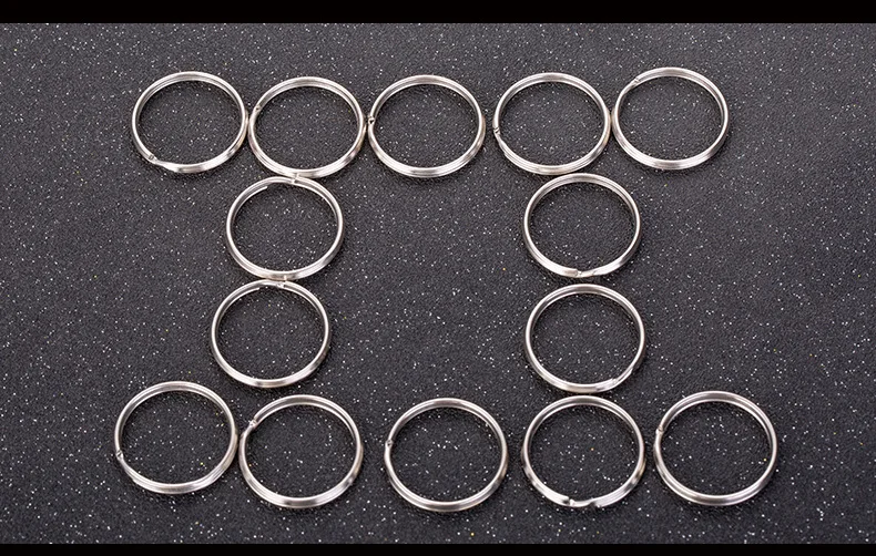 1.5*25mm Durable Round Argolla Keyring High Quality Hardware Llavero