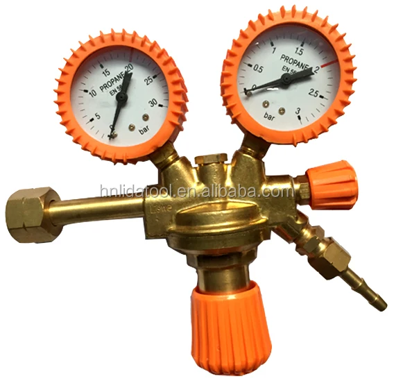 Euro Type Lpg Gas Cylinder Regulator With One Gauge Buy Lpg Gas