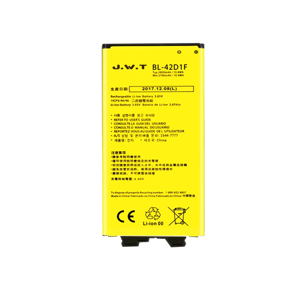 
Smart Technology High mAh replacement battery BL-42D1F Battery gb t18287 Replacement For LG G5 320mah 