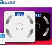 

180kg smart glass electronic digital bluetooth body fat analyzer weighing Personal bathroom scale