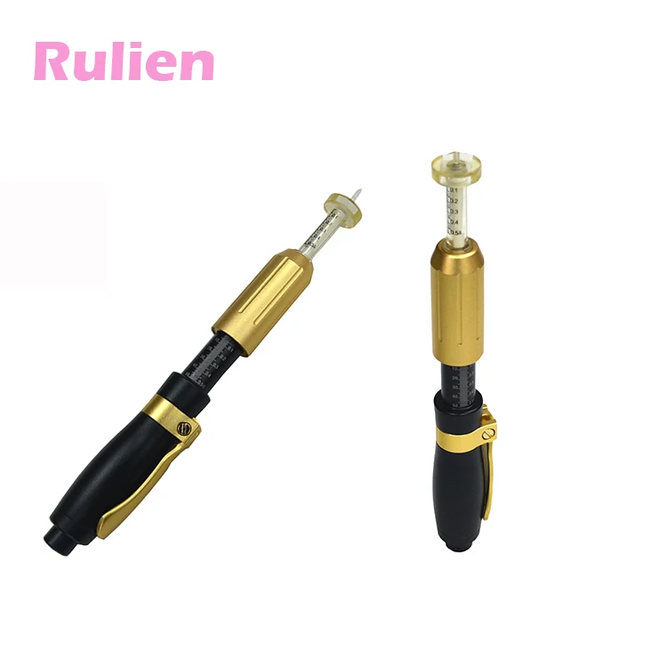 

Portable Needle Free Meso Hyaluronic Injection Pen for Wrinkle Removal, Black+gold