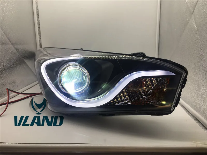 VLAND manufacturer accessory for Car Headlight for HB20 LED Head light for 2013 2014 2015 2016 with LED drl
