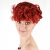QY-028A Adult I Love Lucy Lucille Ball Red short Hair Adult Wig