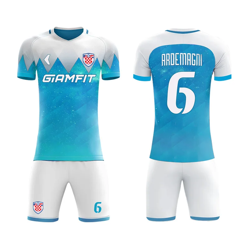 F505 Latset Sublimated Print Football Shirt OEM Custom Jersey Football