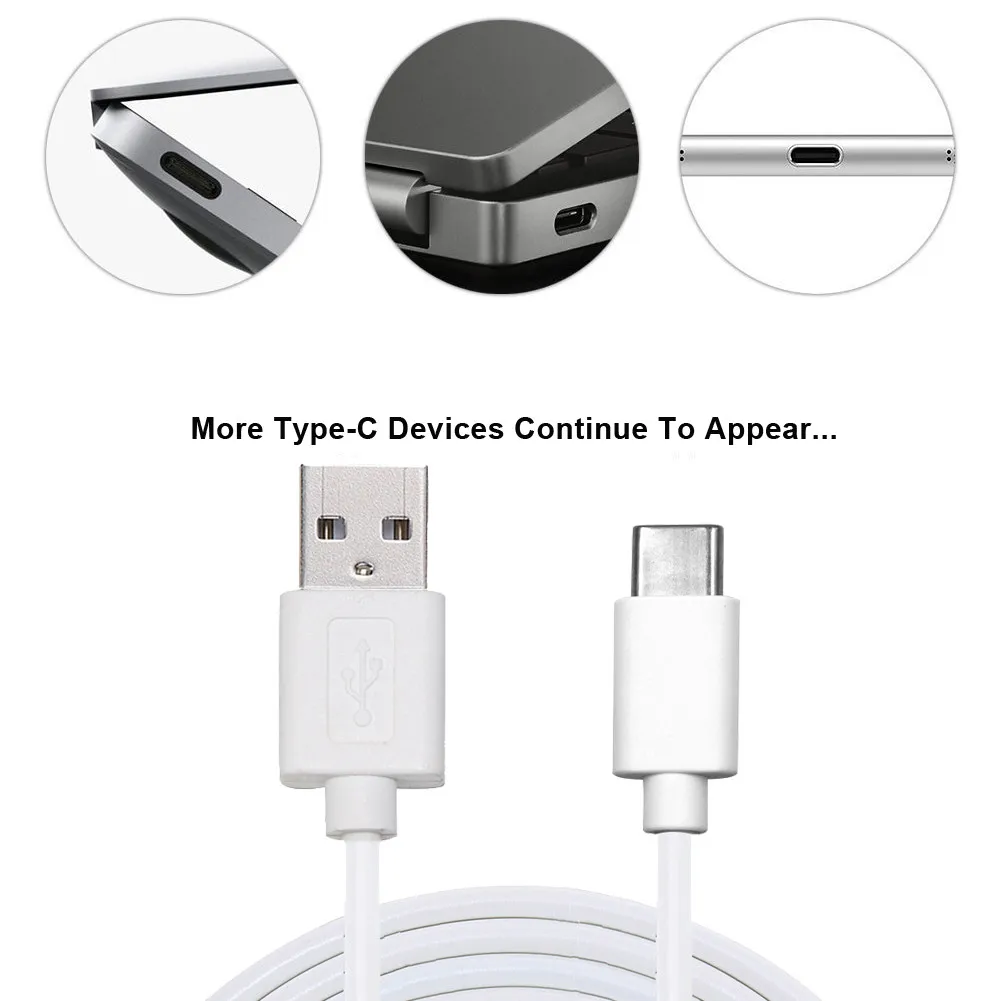 Kuncan Custom Usb Charger Flexible Usb Cable Usb 3.1 Type C Cable - Buy ...