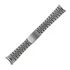 Ready to ship 18mm 20mm Curved end solid stainless steel jubilee watch strap