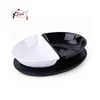 Korea style black and white used restaurant equipment tableware set