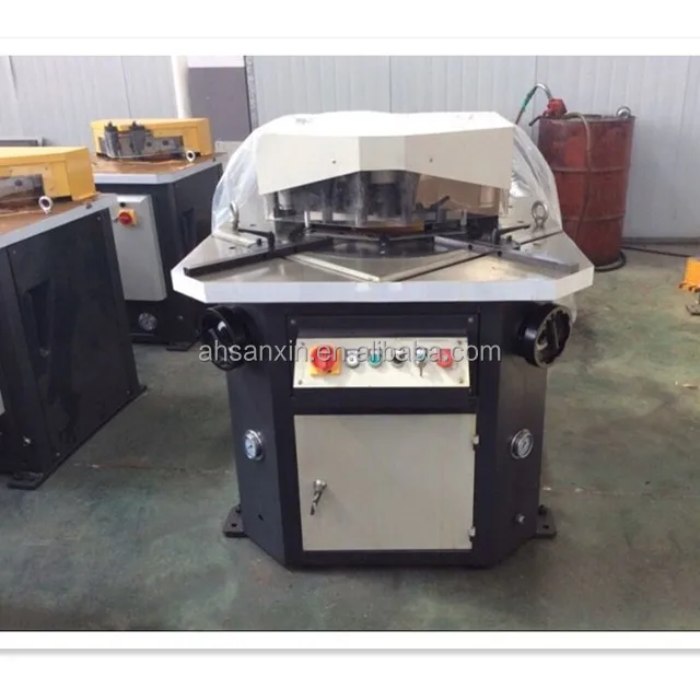 
4x250mm hydraulic angle notching machine, variable hydraulic angle cutting machine 