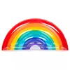 Best-selling adult inflatable floating raft 190cm new rainbow inflatable floating raft