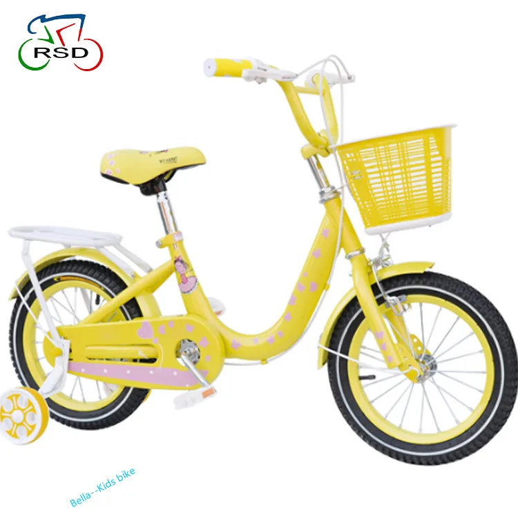 yellow toddler bike