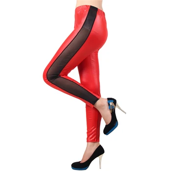 In Stock New Style Women Leather Slimming Fancy Seamless Legging - Buy Seamless Legging,Legging 