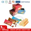 Strawberry chocolate and vanilla flavours wafer biscuit