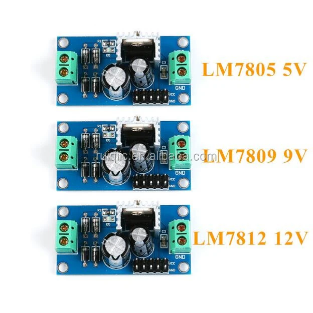 2 ordinateurs lm7809 démissionner 12v-35v à 9v power supply module diy kit 