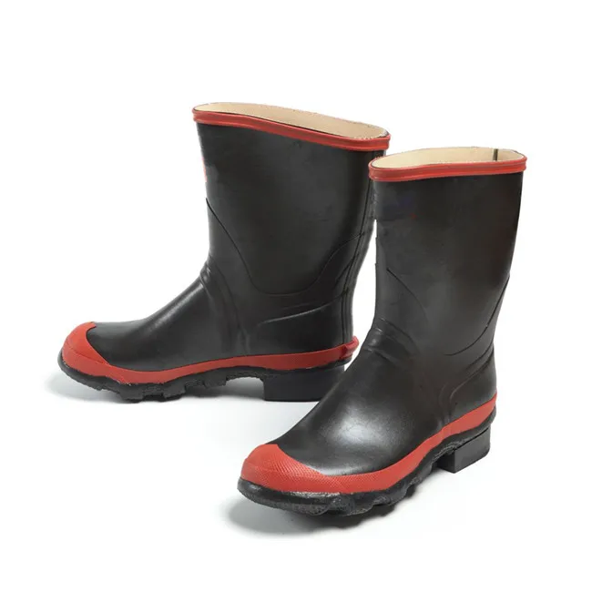 Wholesale Rain Boots New Zealand Waterproof Safety Boots Shoes Red Band