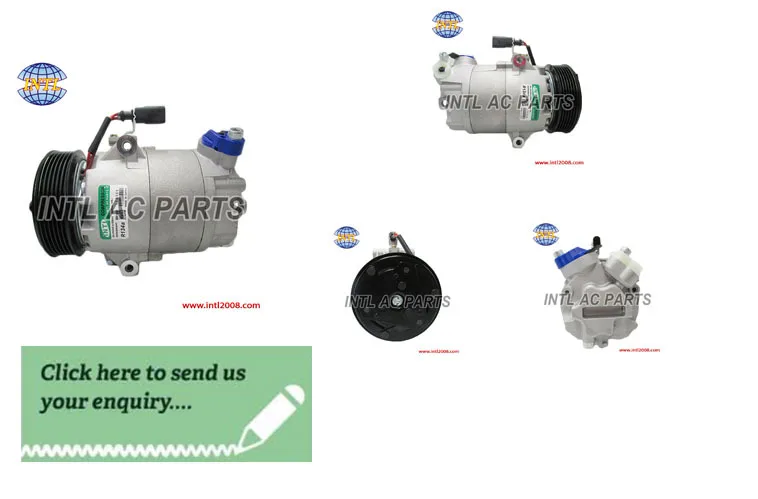 markets hot sales 12 voltage for VOLKSWAGEN car air conditioner compressor
