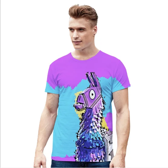 

Children's Wear Adult Digital Print T-Shirt 3DT Shirt Fortress Night Fortnite Round Collar Short Sleeve Trend T-Shirt qf0023, N/a