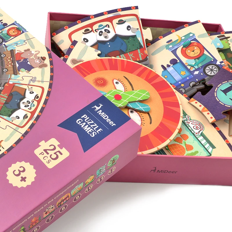 
Mideer Jigsaw Paper Puzzle Game,Digital Clock Puzzle Toy,Educational Jigsaw Puzzle Toys 