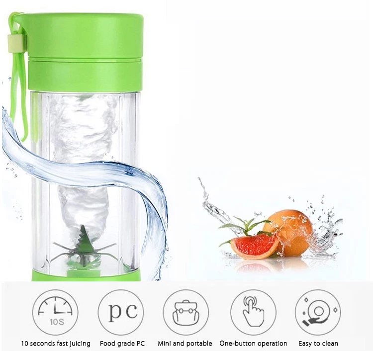 2020 Personal Size Rechargeable Smoothie Mini Hand Portable USB Blender