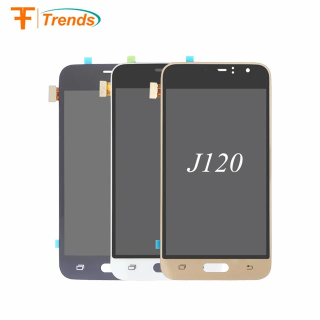 

High Quality TFT LCD for Samsung Galaxy j1 2016 j120 Screen Display Assembly, White black gold