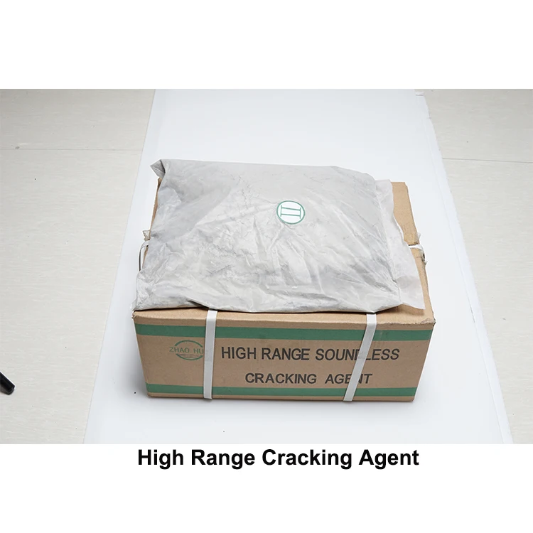 Non-explosive Calcium Hydroxide High Range Stone Soundless Cracking Powder ,HSCA for demolition and stone breaking