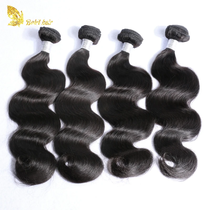 

100% unprocessed wholesale grade 9a virgin human hair weave bundles brazilian human hair, Natural color