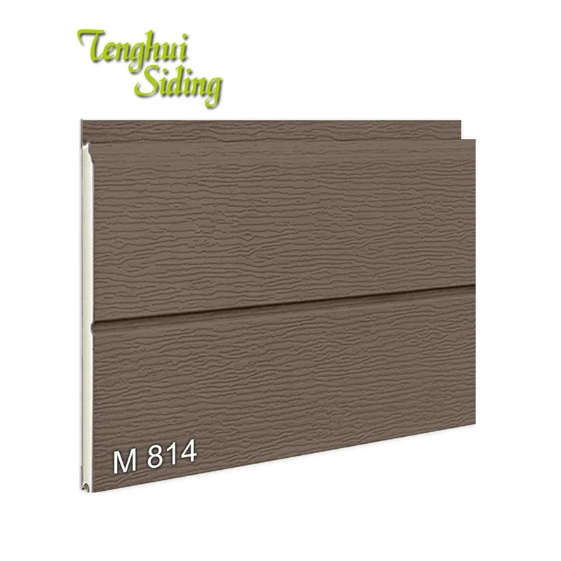 
Metal cladding wooden grain exterior wall insulated decorative board price. 