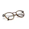 2017 Classic Solid Color Glasses Men Women's Round Glasses Retro Glasses Frame 127201