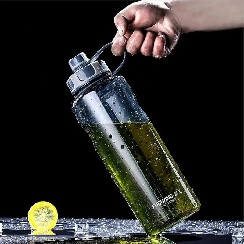 

Thirstea protein shaker Water Bottle 800/1000/1500/2000ml My Sports Drink Plastic Bottle Bpa Free, Blue grey green