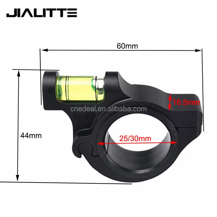 

Jialitte J188 1in Bubble level scope mount 30mm Rifle scope level bubble, Black