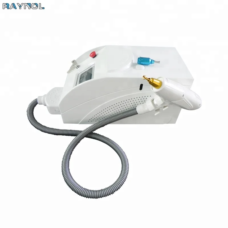 

10Hz Portable Q Switched Nd YAG Laser Tattoo Removal Machine Price, White