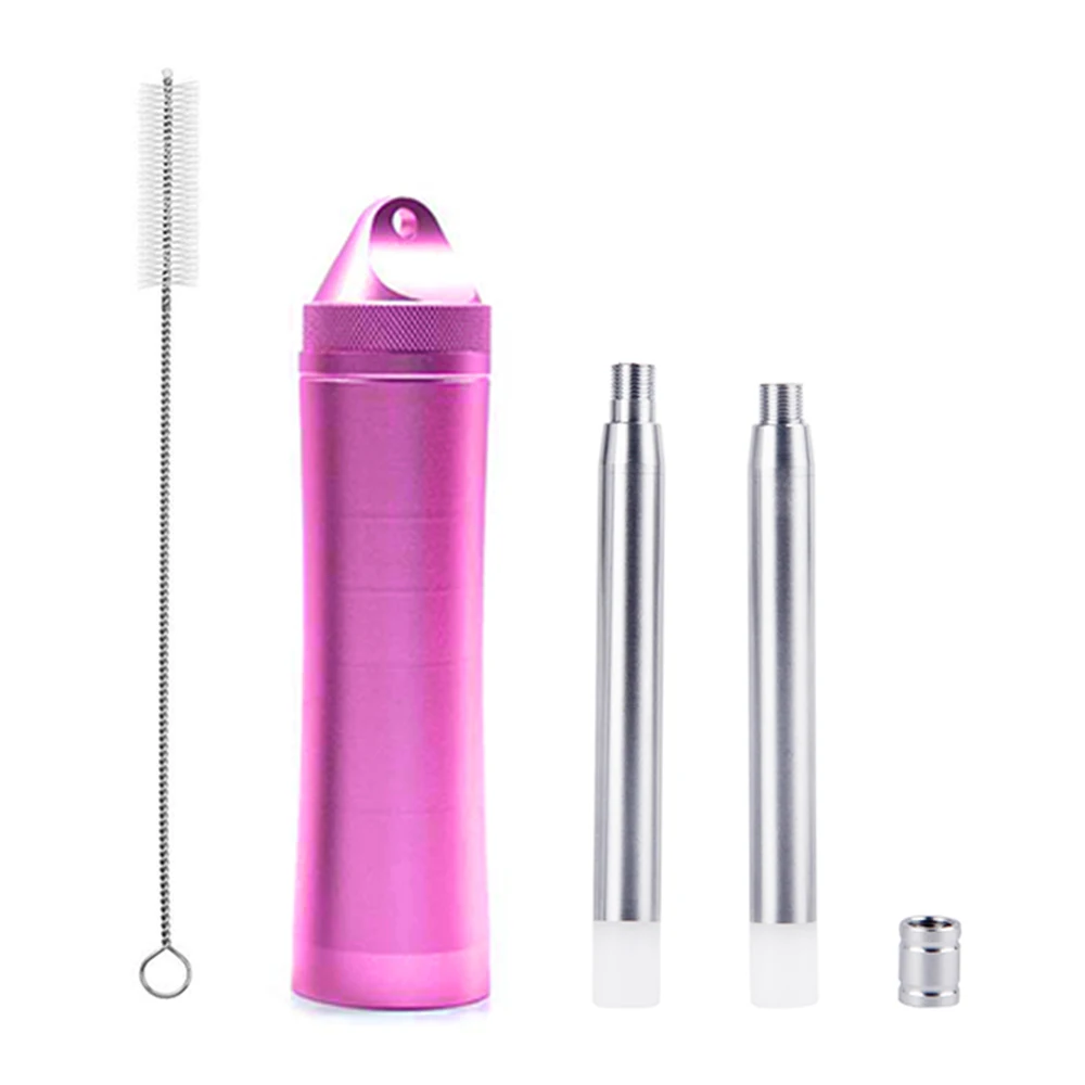 

FDA Approved Metal Reusable Drinking Collapsible Straw, N/a