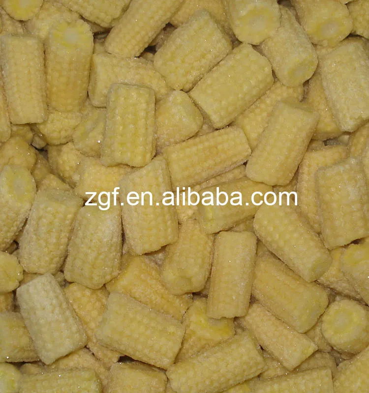 2017 HIGH quality grade A whole IQF frozen baby corn