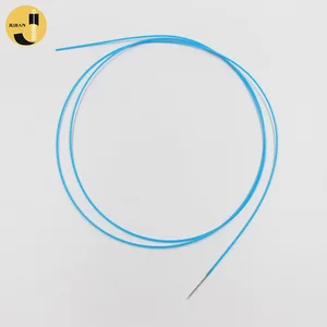 Image of Disposable Blue Long Handle Endoscope Channel Channel Nylon Medical Cleaning Brush