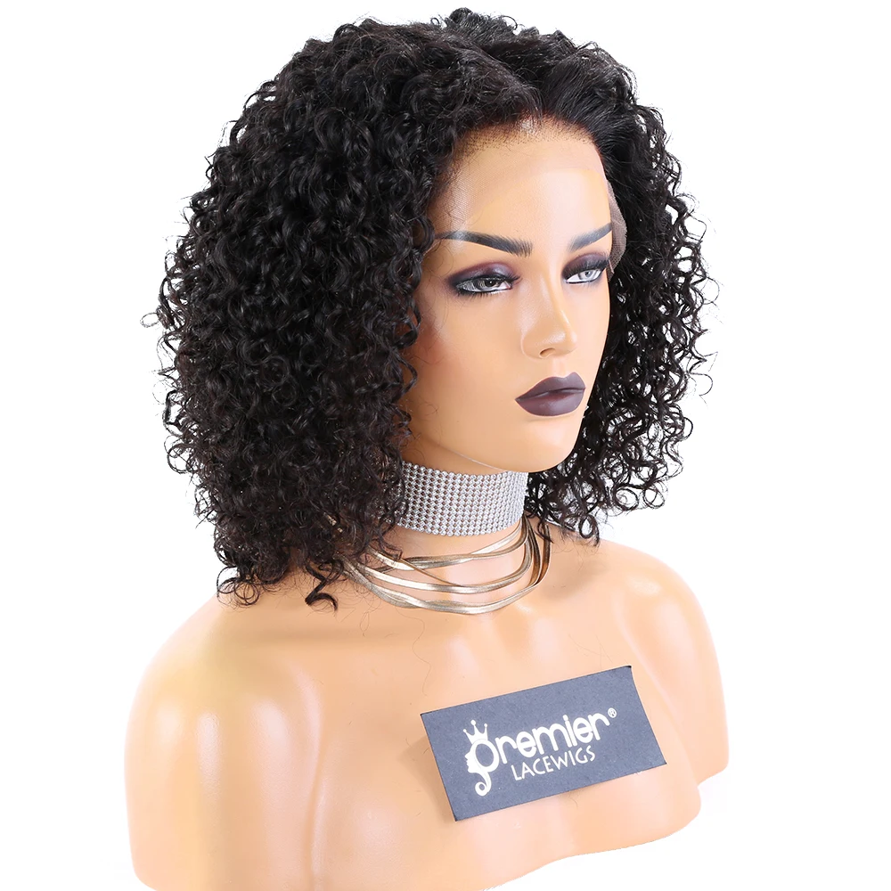 

Premier best lace wig vendors Bob Cut Short Curly Lace Frontal Wigs