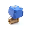 electric water ball valve with manual function electric water valve flow control water automatic ball valve