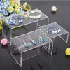 clear acrylic riser / modern coffee table/expanding coffee table