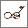 LOVE HEART KEY customized plastic print smart antique key chain
