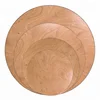 6FT Dia.72'' Plywood Folding Round Wedding Tables for Events