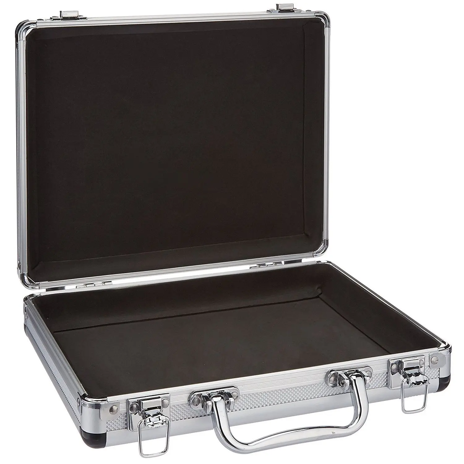 Small Hard Aluminum Silver Carry Briefcase For A4 Paper Buy Small