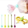 Kitchen Office Organizer Winder silicone self lock Food bag tie