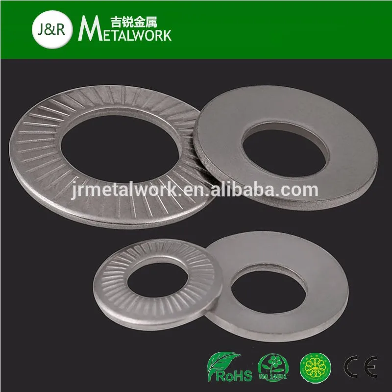 Sus304 Sus316 Stainless Steel Conical Spring Washers Din6796 Buy Conical Spring Washer Din6796