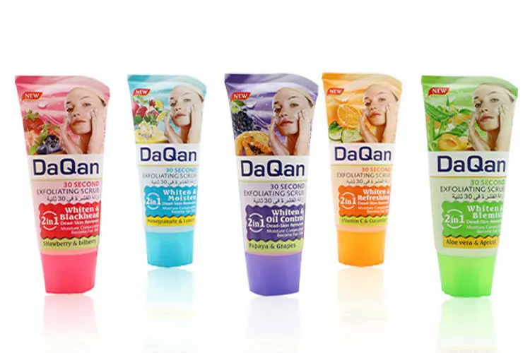 Bright,smooth and heathy facial scrubs for oily skin