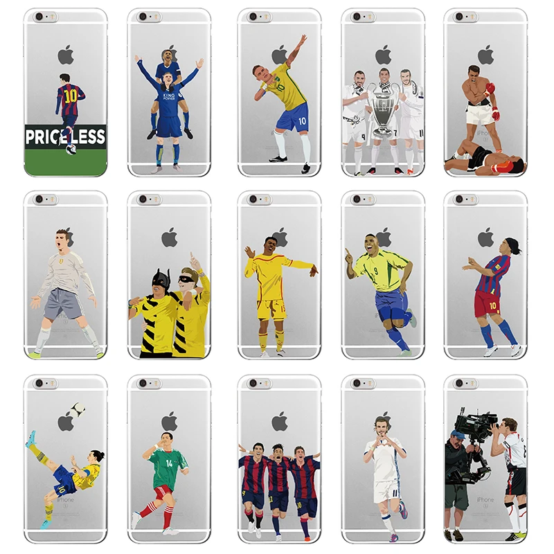 

Football Star Cristiano Ronaldo Phone Case For iPhone 12 13 pro Max Mini 11 pro XS MAX 8 7 6 6S Plus X 5S SE 2020 XR Phone Cover