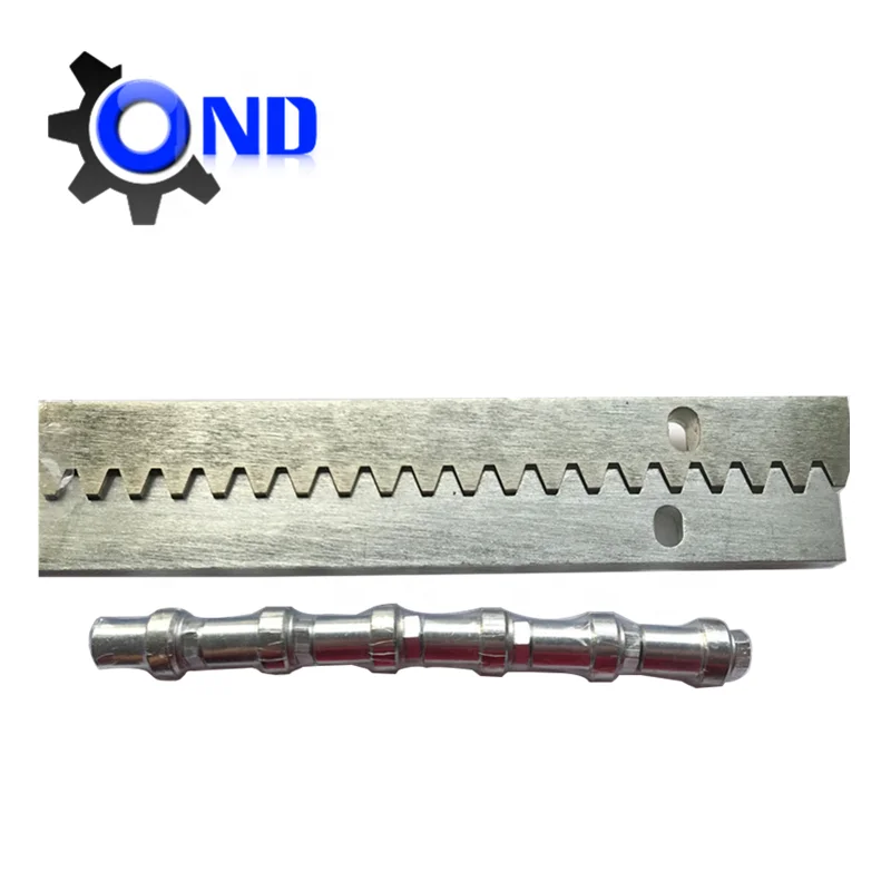 
M4 automatic sliding door gear rack with mounting screw 