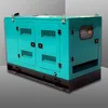 10KW heavy duty natural gas generator set with soundproof canopy