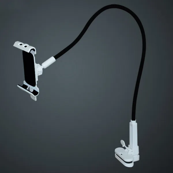 

Universal 360 degree rotating phone tablet flexible arm stand for desk bed, Black;white;blue;pink;green