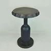 Rust Finished Shabby Black Metal Coffee Table