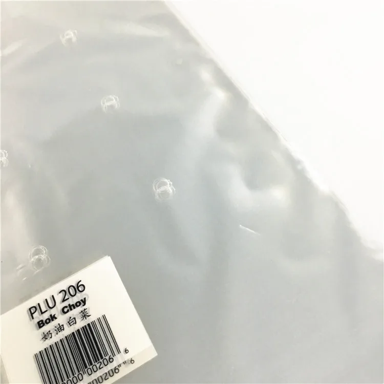 Ecofriendly Fresh Vegetable Packaging Cpp Pp Bag With Vent Hole Buy