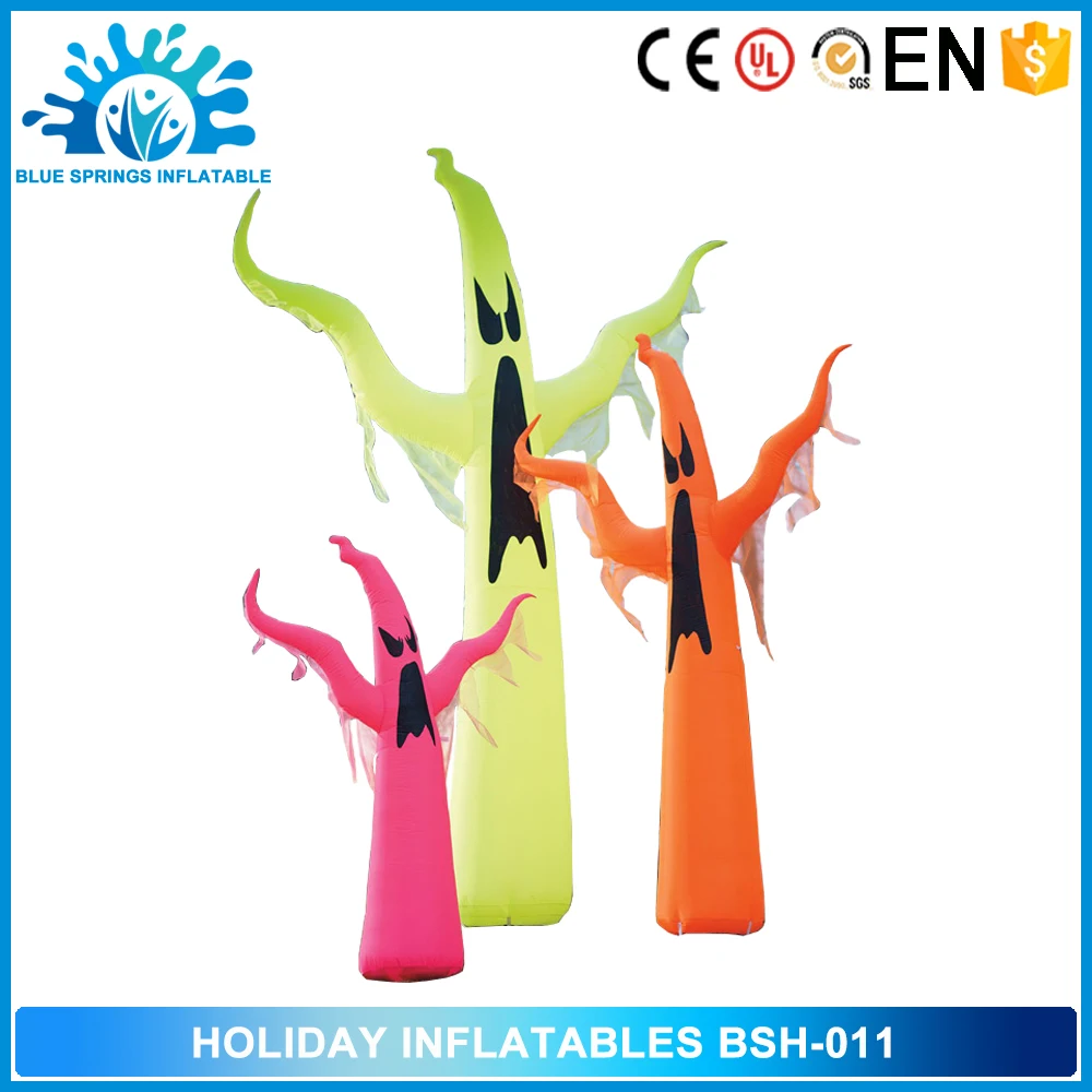 Blue Springs Halloween Cute Inflatable Spider Model for Halloween Decoration.jpg