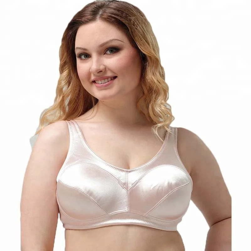

Ladies New Design Sexy Thin Bra Elegant Underwear Strapless Women Brassiere, Pink,